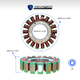 Estator Suzuki Lt-f Lt-a 500 Vinson Arctic Cat 500 650 H1
